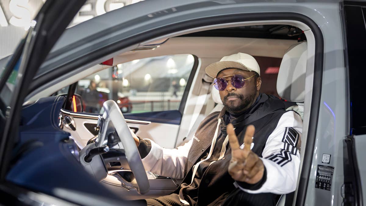 The Black Eyed Peas member spearheads Mercedes-AMG's new on-the-road music experience.