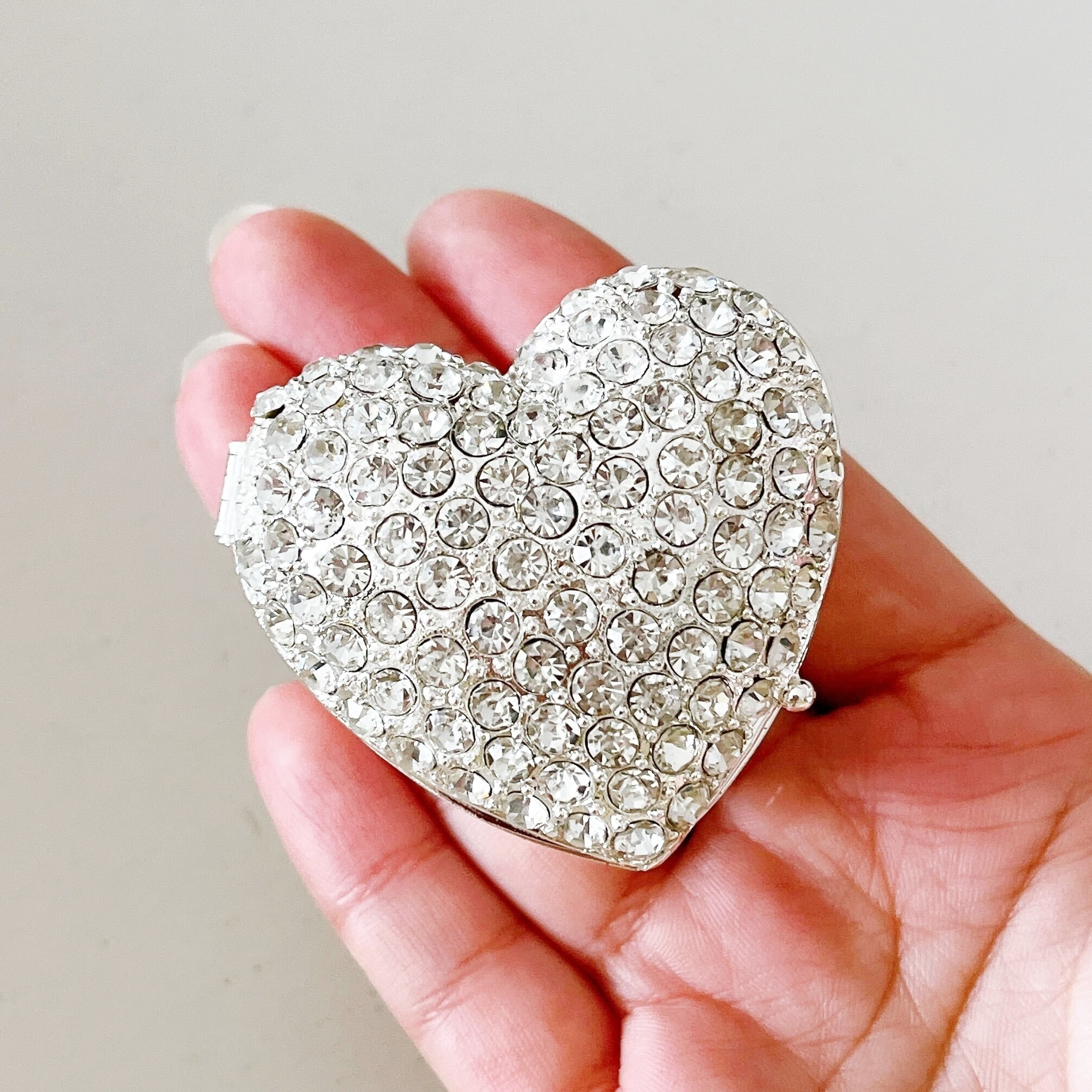 Francfranc(フランフラン)のオススメの雑貨「ハートケース S サリー ラインストーン」