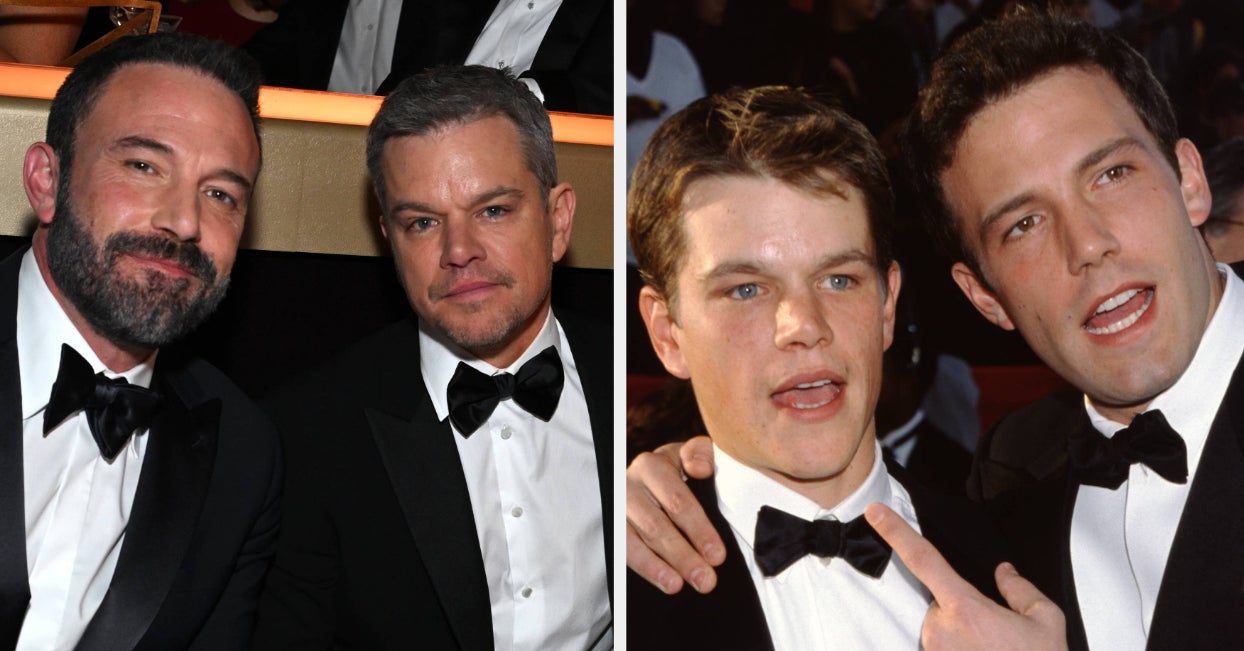 Here’s Everything There Is To Know About Matt Damon And Ben Affleck’s Super Sacred Friendship After Matt Randomly Name-Dropped Ben Twice In A Red Carpet Interview