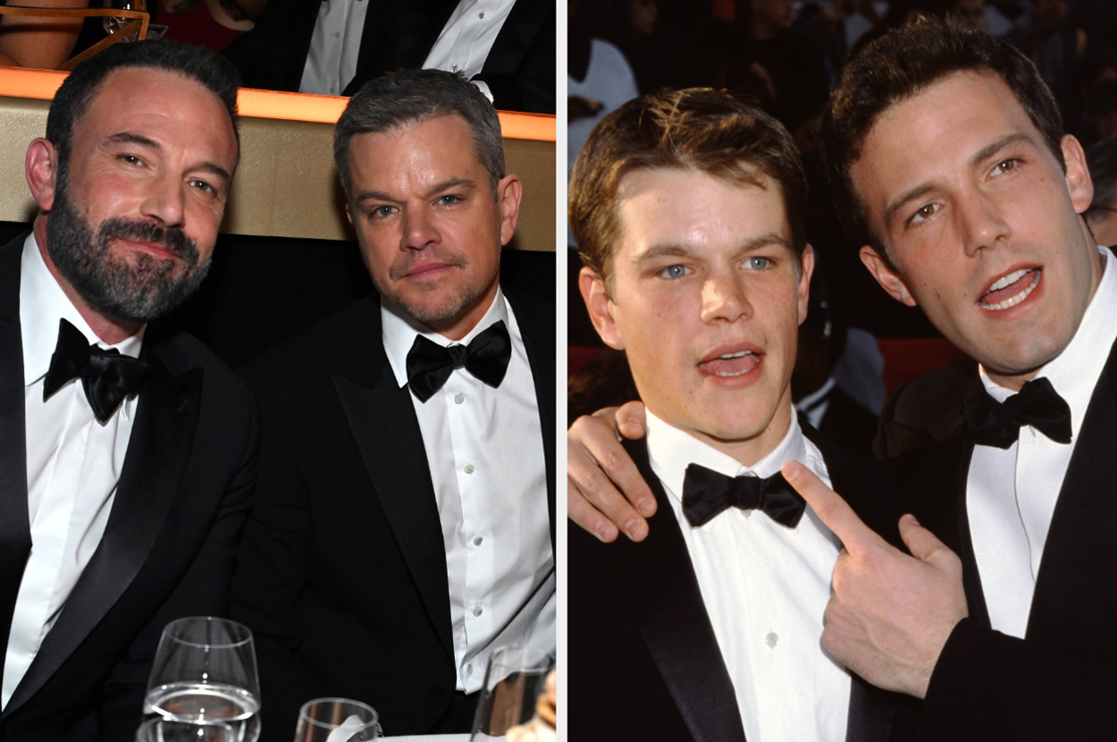 Here’s Everything There Is To Know About Matt Damon And Ben Affleck’s Super Sacred Friendship After Matt Randomly Name-Dropped Ben Twice In A Red Carpet Interview