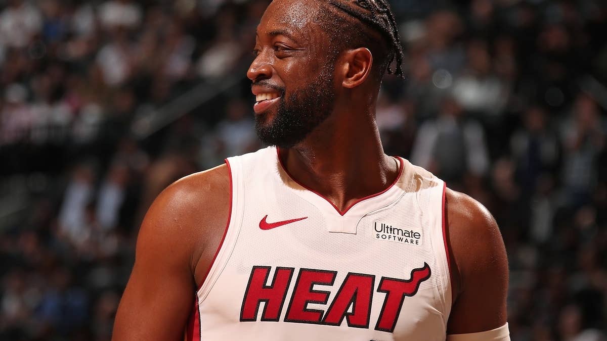 Wade was inducted into the Naismith Memorial Basketball Hall of Fame last year.