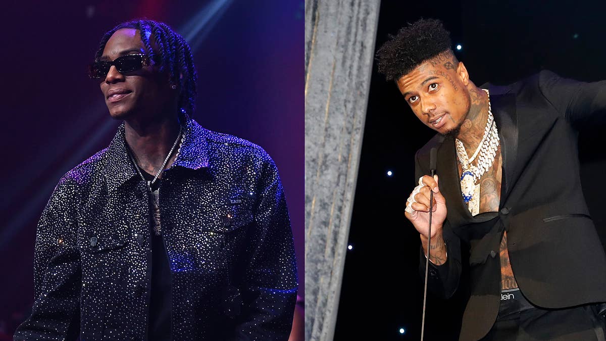 The two have been beefing after Blueface suggested he could beat Soulja Boy in a Verzuz battle.
