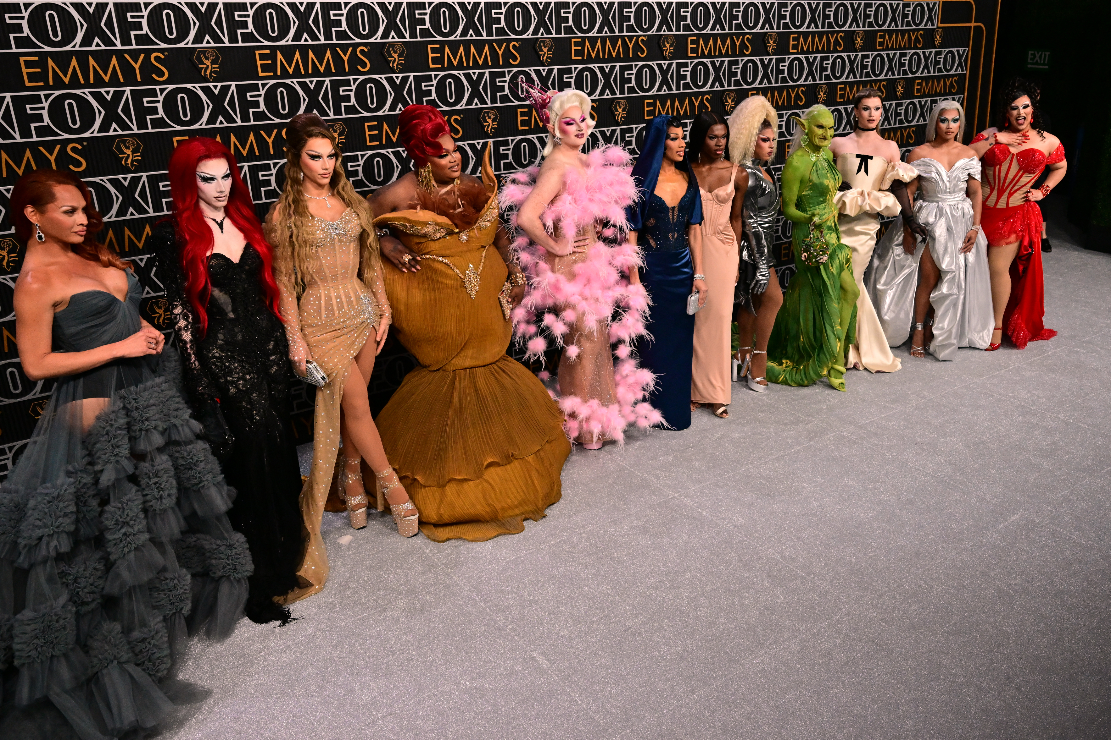 Contestants from &quot;RuPaul&#x27;s Drag Race&quot; on the red carpet