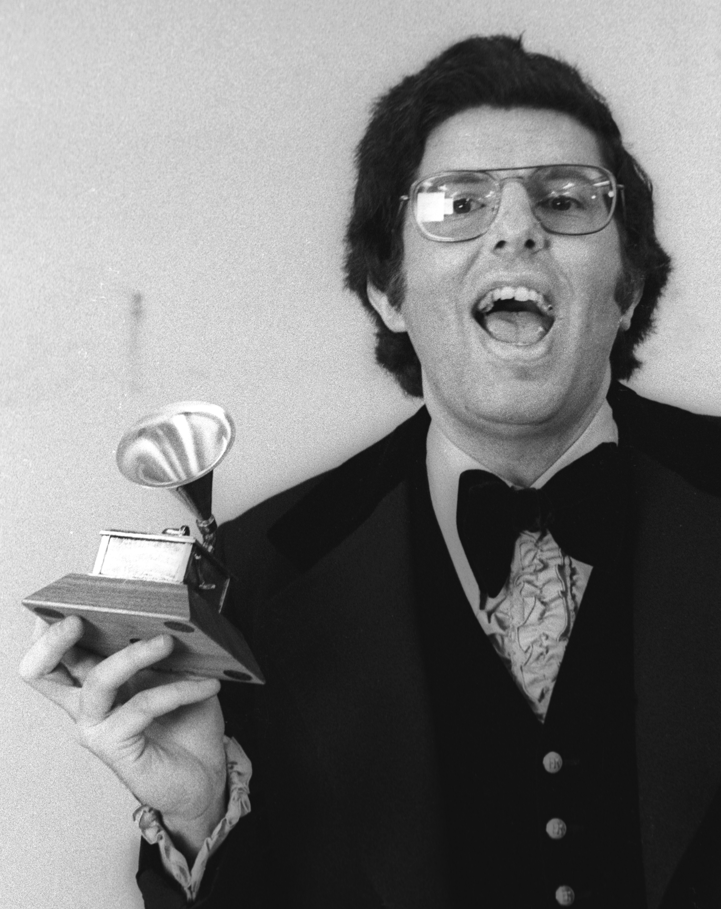 Marvin Hamlisch with his Grammy