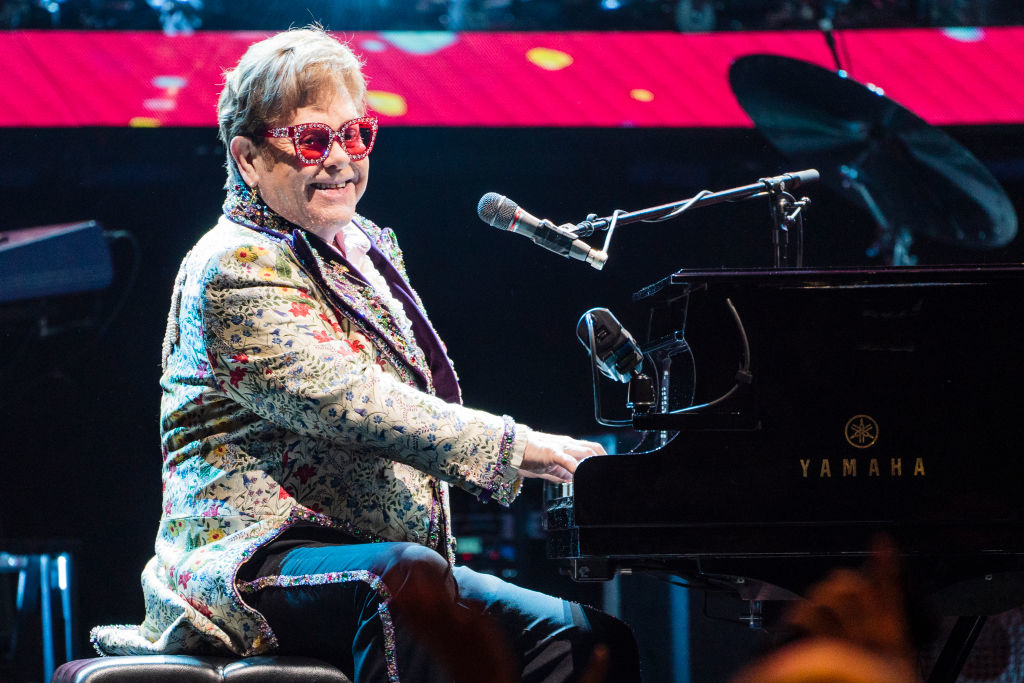 Elton John onstage