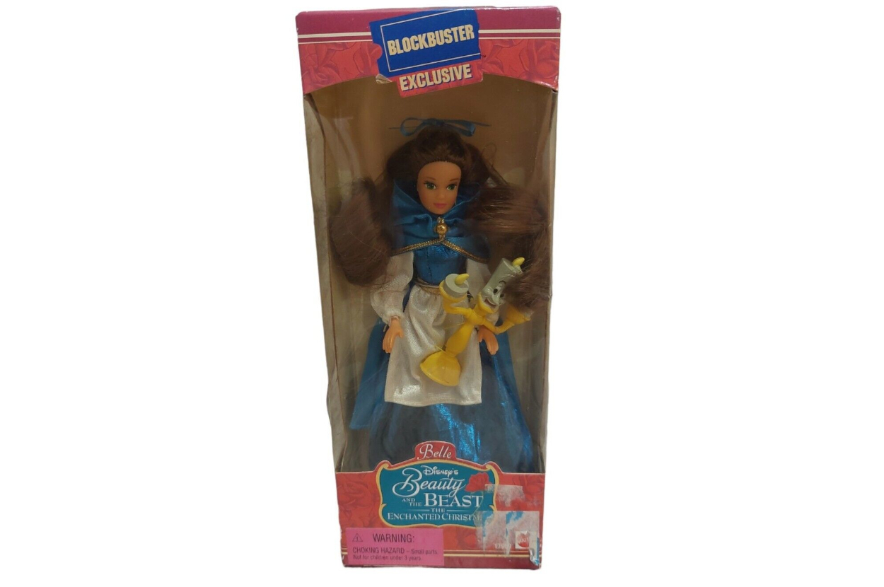 a beauty and the beast doll