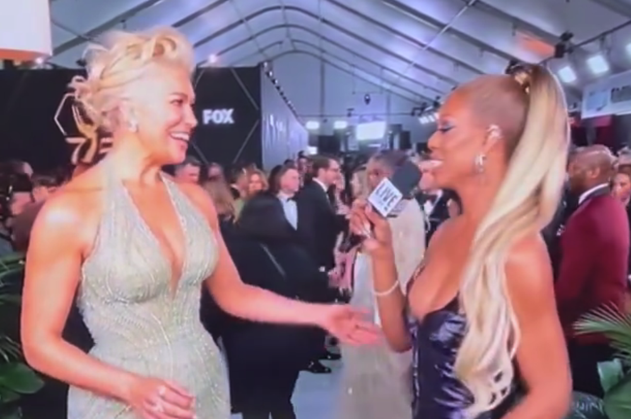 Hannah Waddingham and Laverne Cox