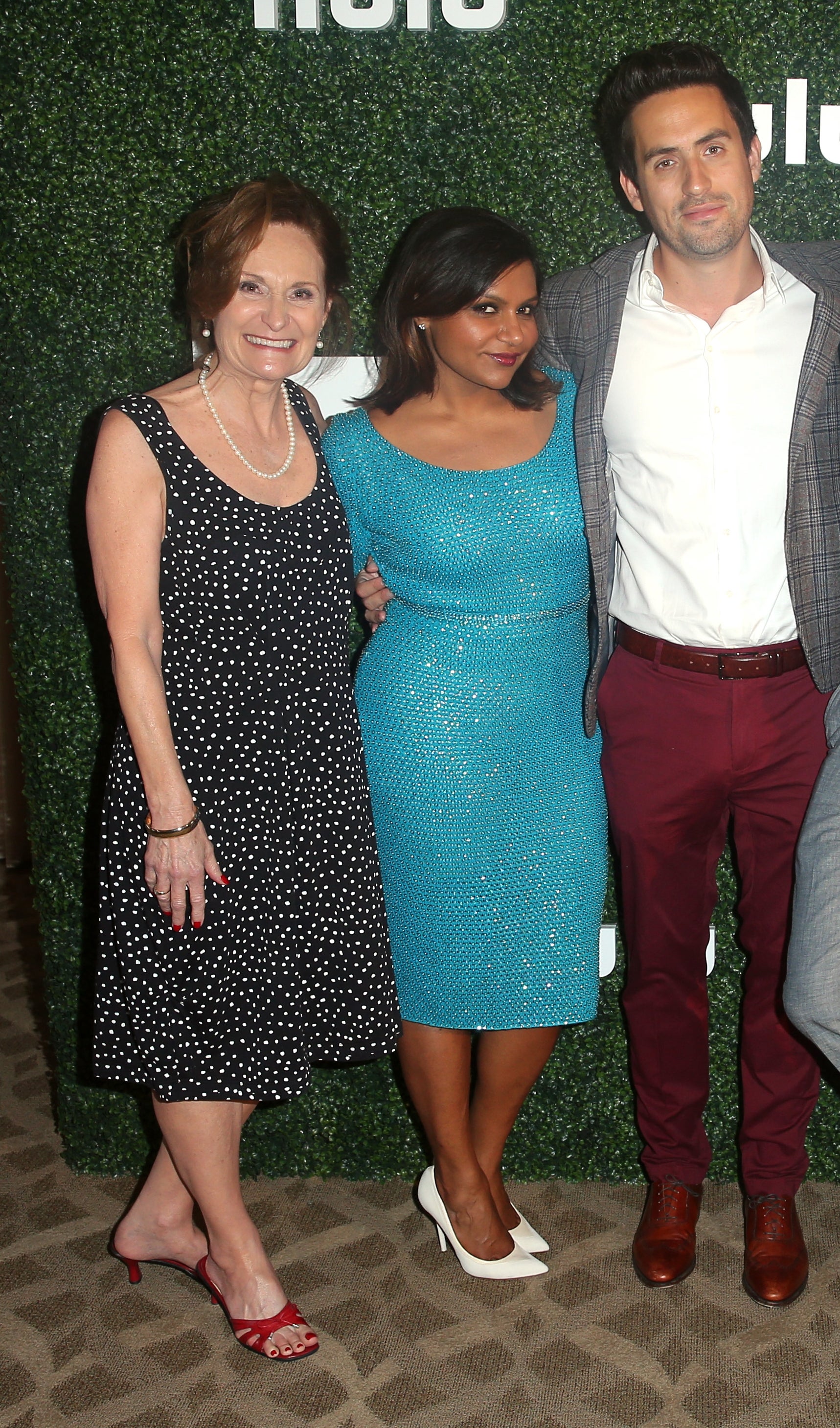 Beth Grant, Mindy Kaling, and Ed Weeks