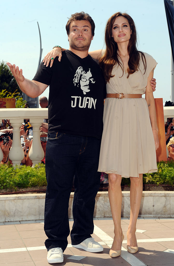 Jack Black and Angelina Jolie