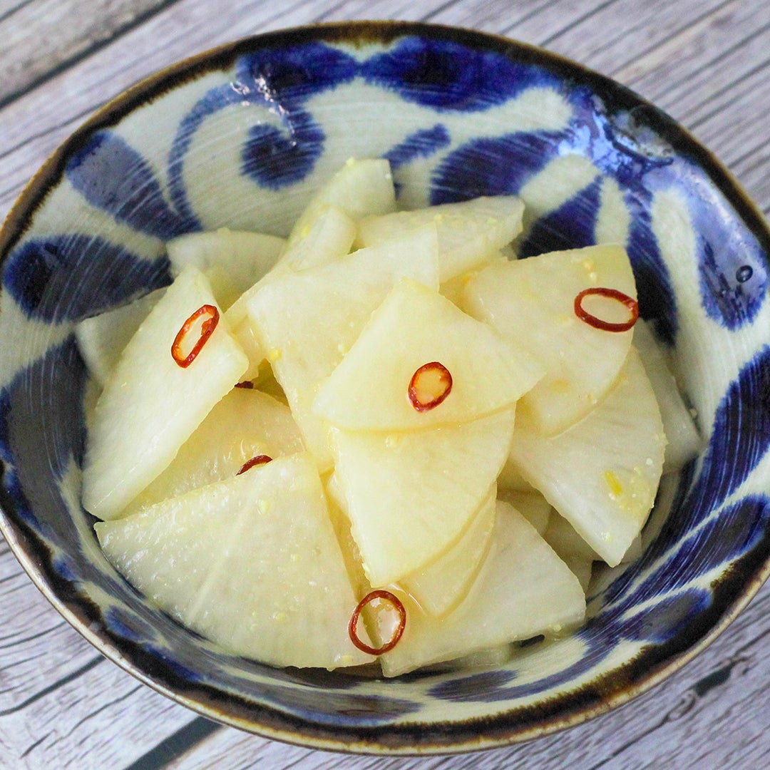 大根のみそポン漬け】無限に食べられる！即席漬けレシピ・作り方｜Tasty
