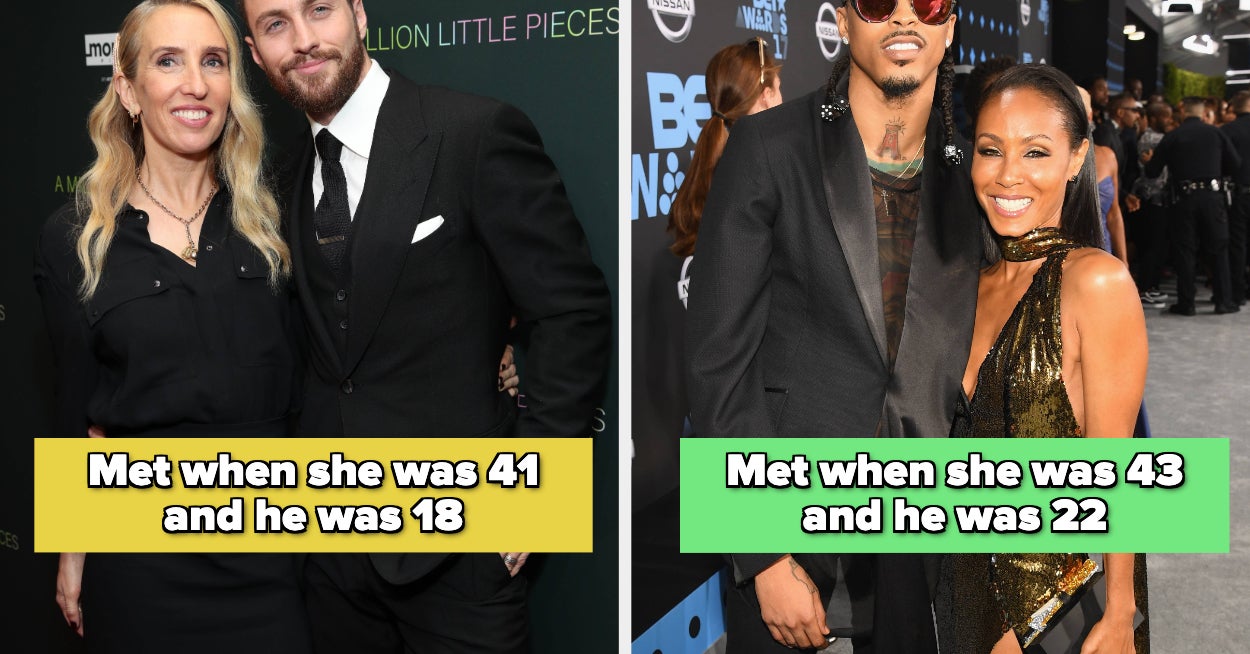 Notable Relationships With Significant Age Differences Featuring Older Women