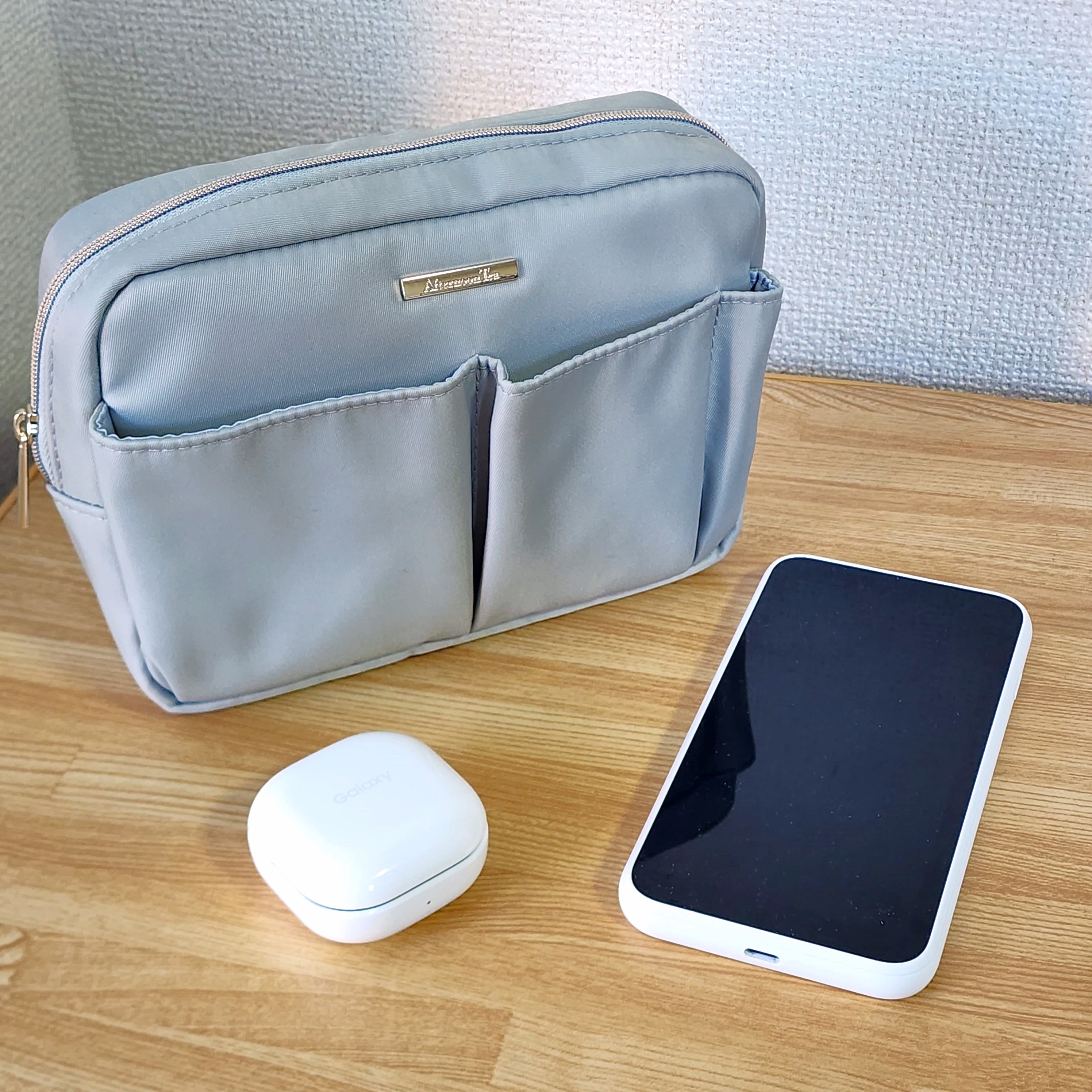 Afternoon Tea（アフタヌーンティー）のおすすめ雑貨「シンプルナイロン多収納ポーチ」