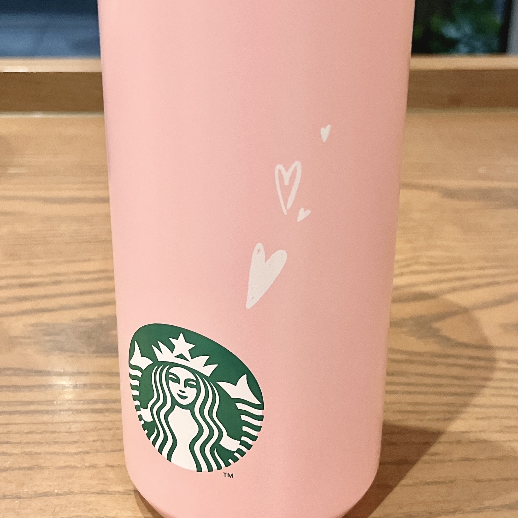 Starbucks Coffee（スターバックスコーヒー）のおすすめグッズ「バレンタイン2024ステンレスボトルピンク591ml」