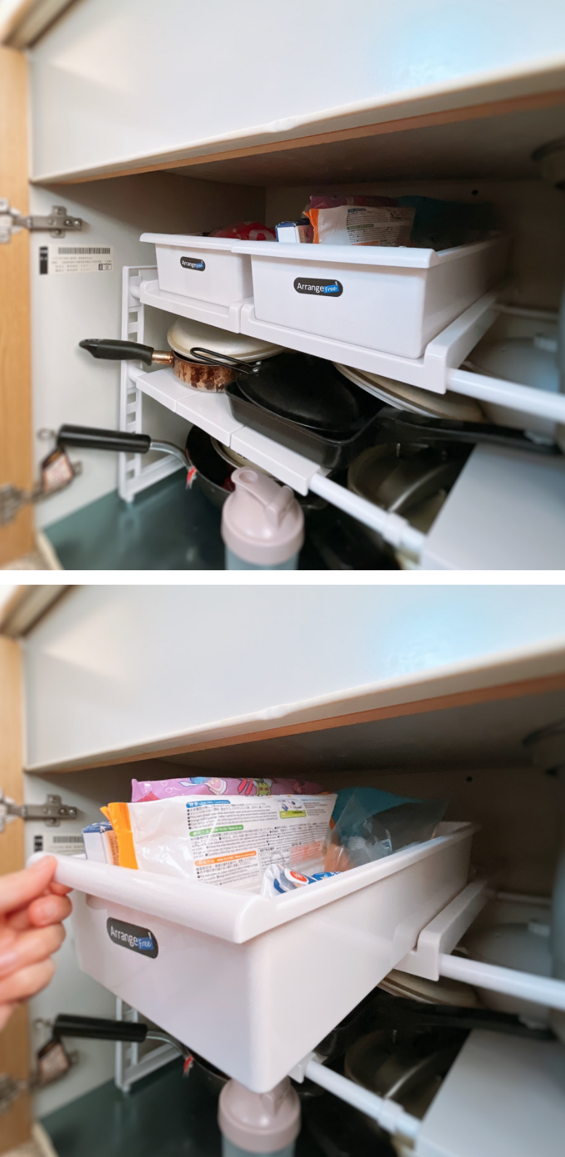 CAINZ(カインズ)で買ったオススメグッズ「キッチン収納 スペースラック2段 ストッカー付」