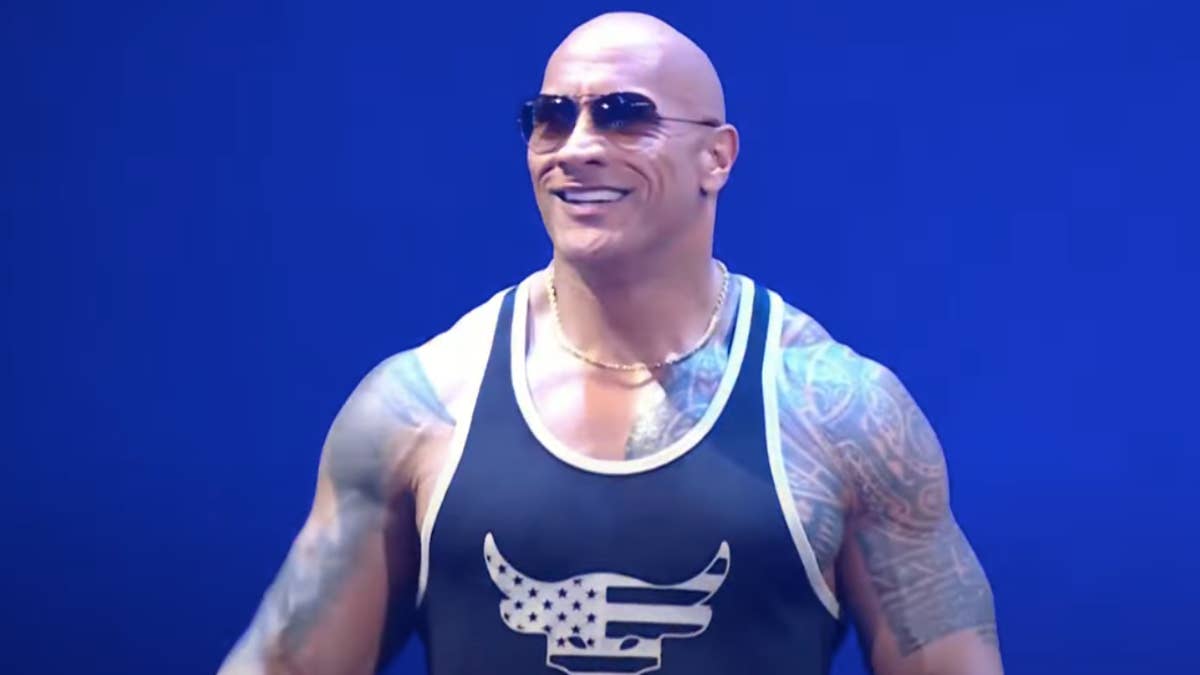 The Rock also used his grand return to mock Jinder Mahal as "the day-one douchebag."