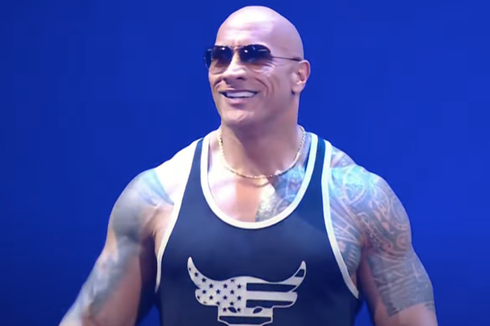 the rock takes the stage