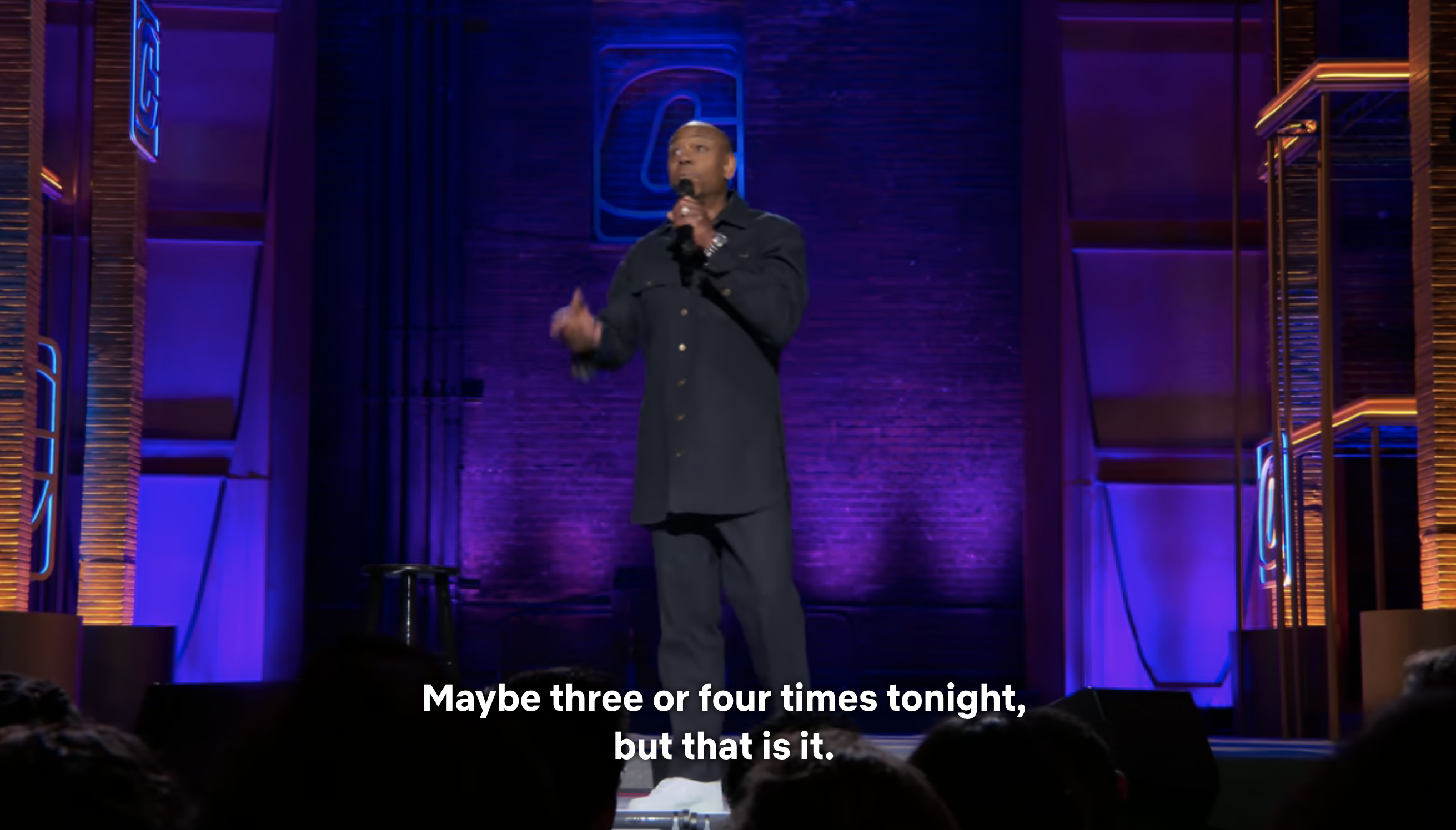 Dave Chappelle onstage