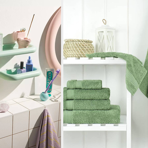 28 Bathroom Towel Storage Ideas That Are Pretty and Practical