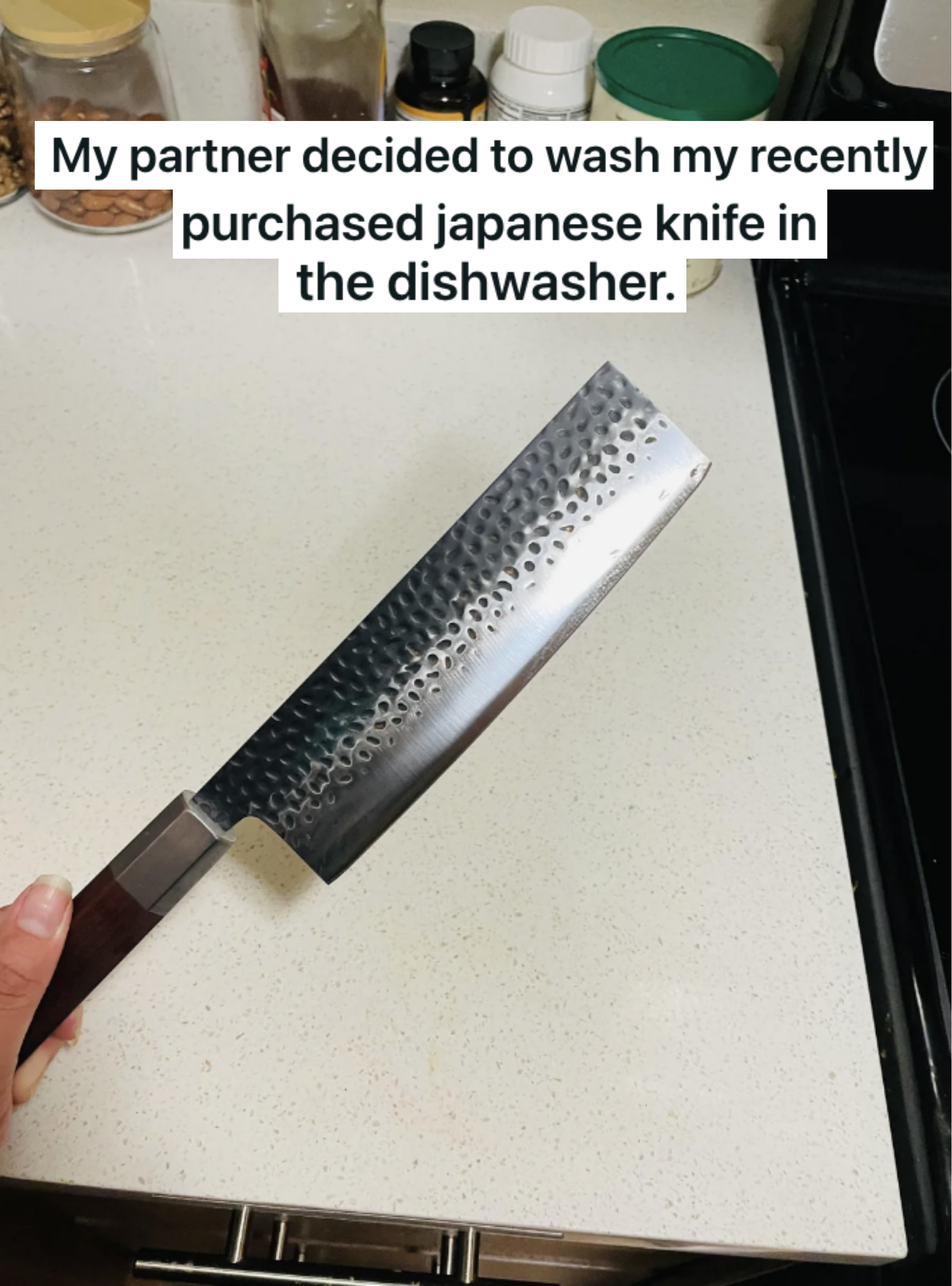 a broken knife