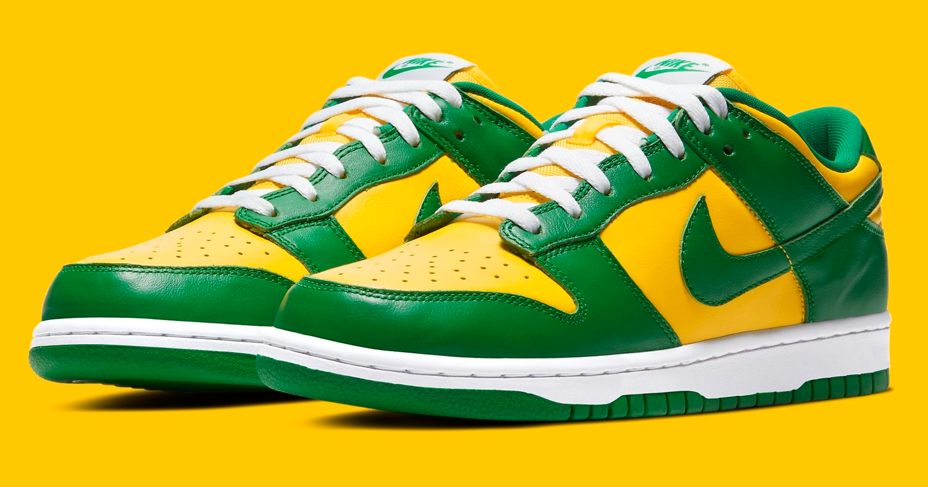 Nike Dunk Low 'Brazil' 2024 Release Date CU1727-700 | Complex