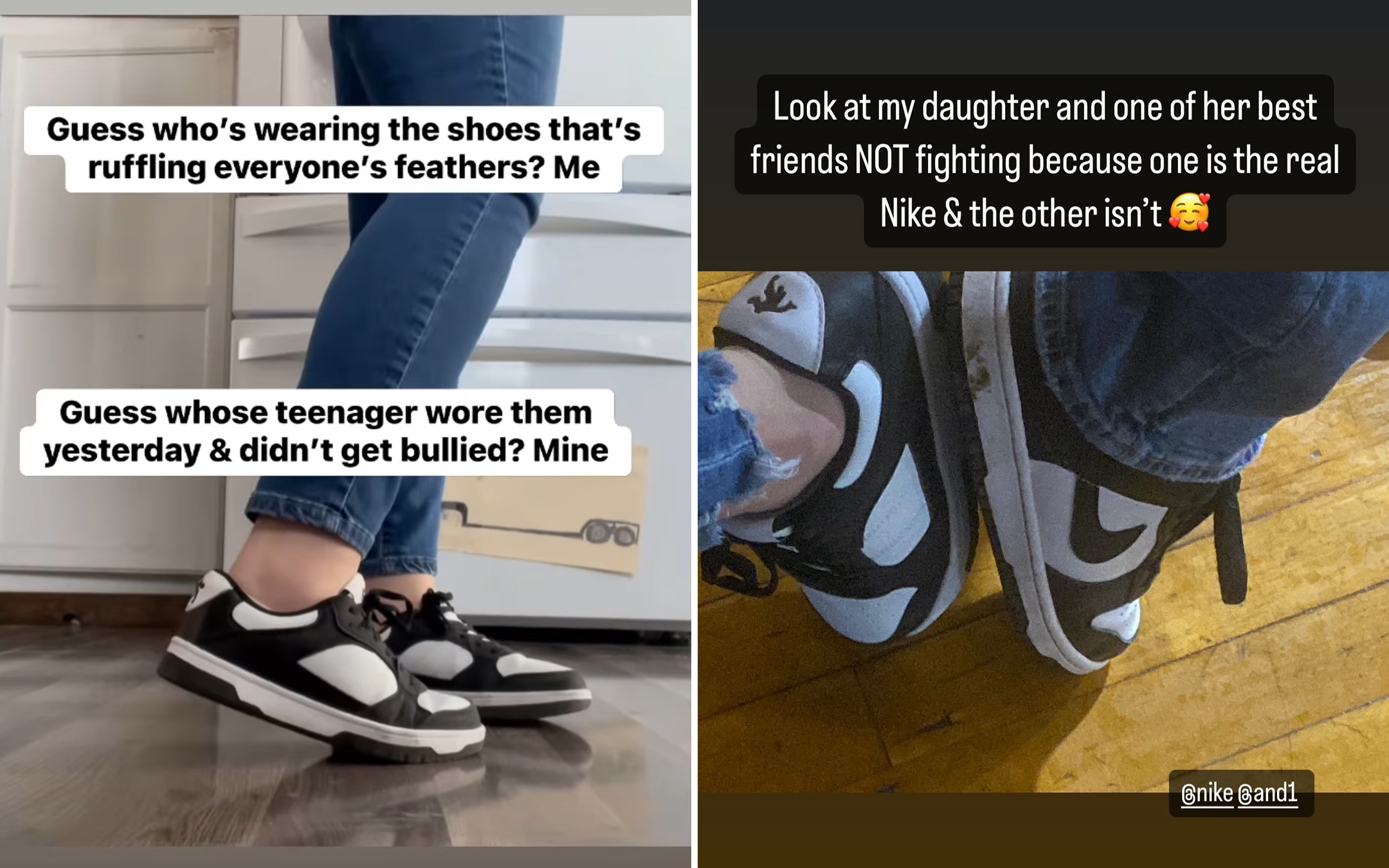 Mom Goes Viral for Buying Nike Dunk Knockoffs