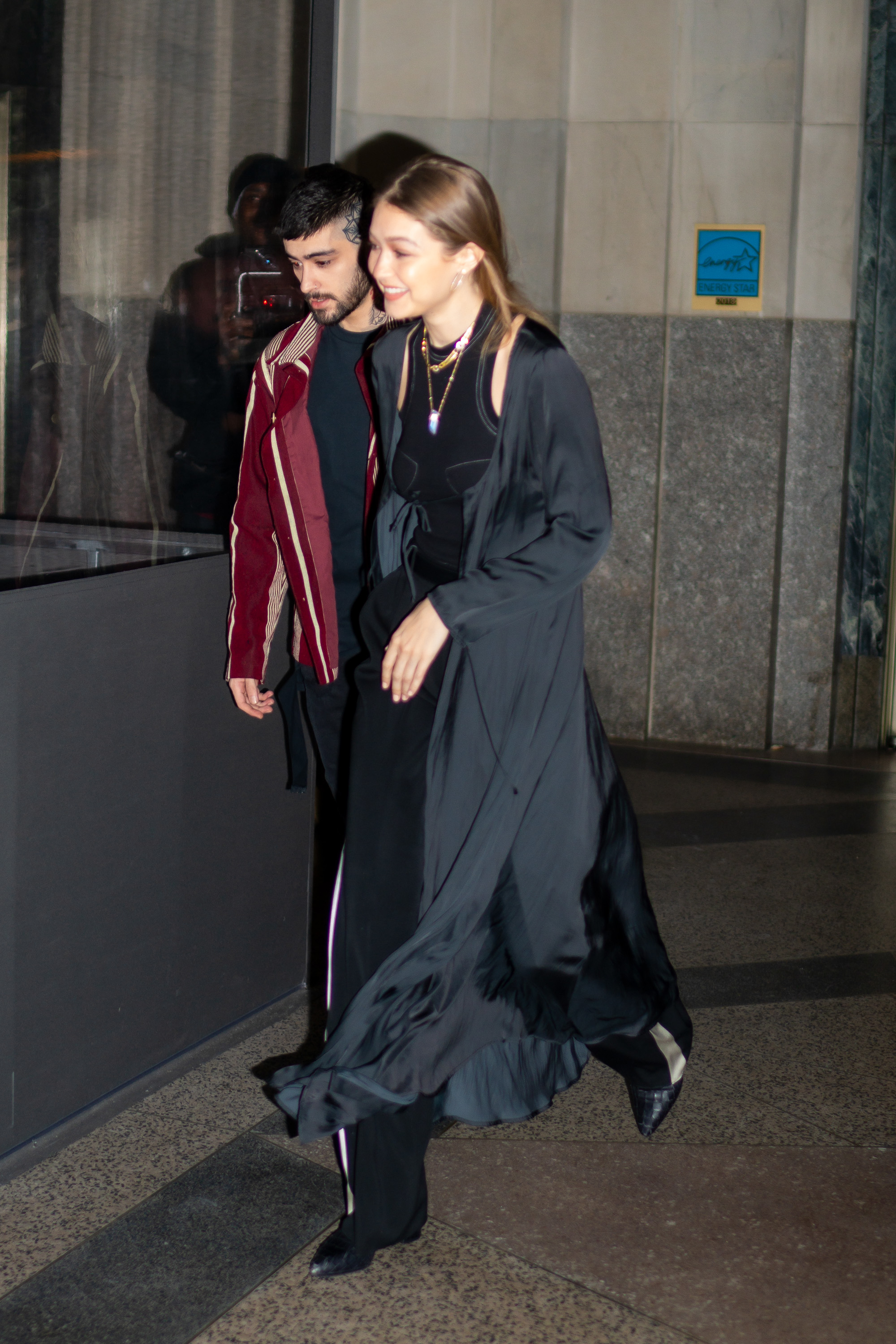 Zayn Malik and Gigi Hadid walking together