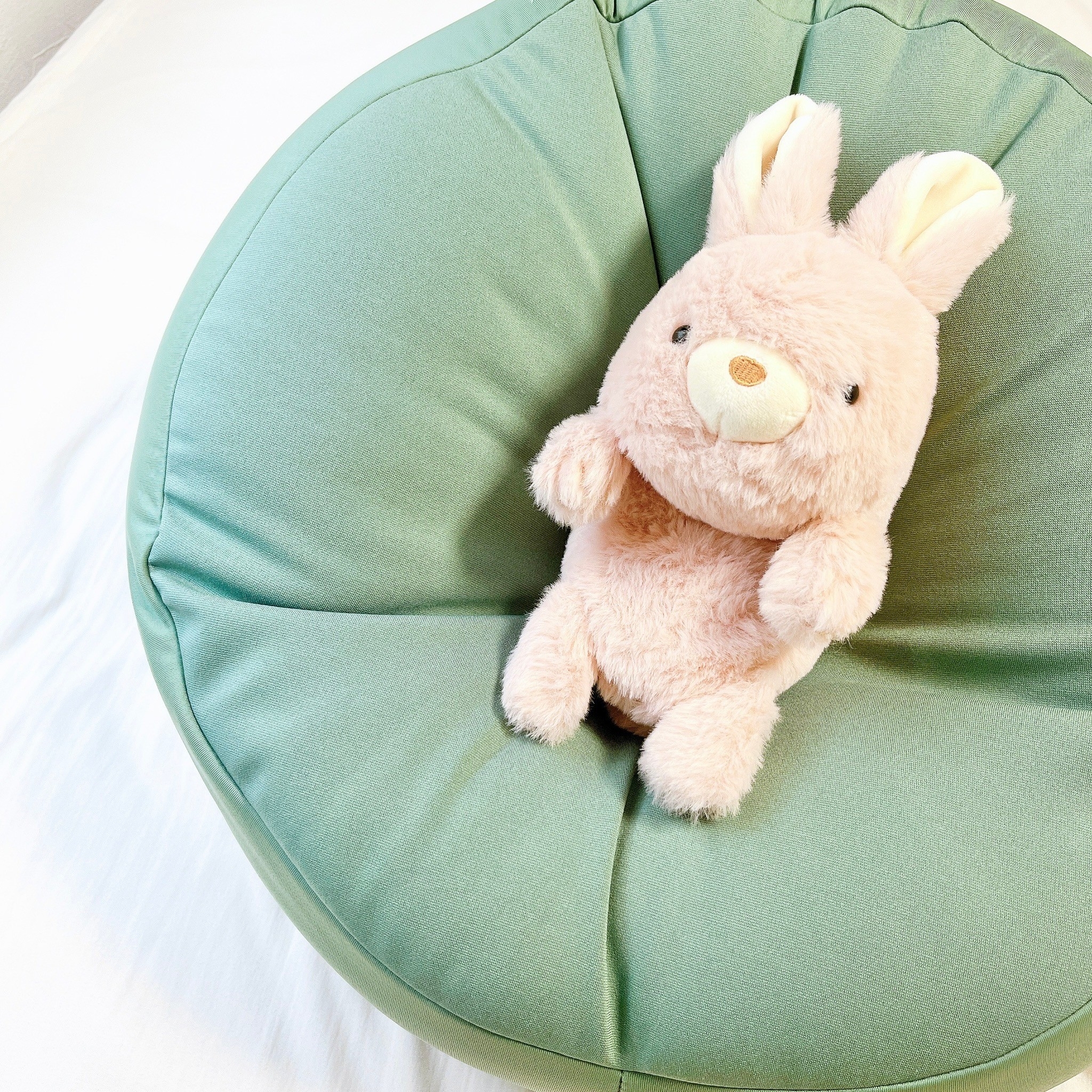 Francfranc（フランフラン）のオススメのクッション「カウチビーズクッション Ｎ Φ45 グリーン」