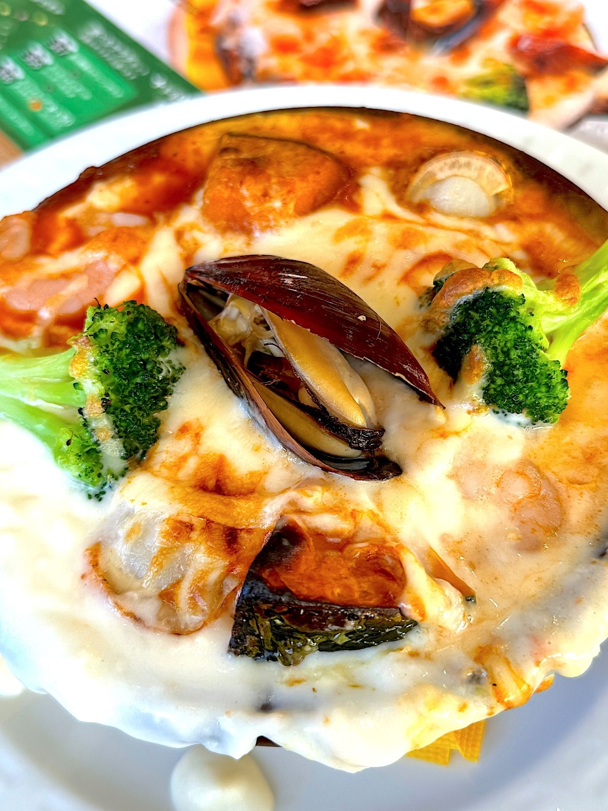 ココスのおすすめフード「魚介とかぼちゃのあふれクリームドリア」