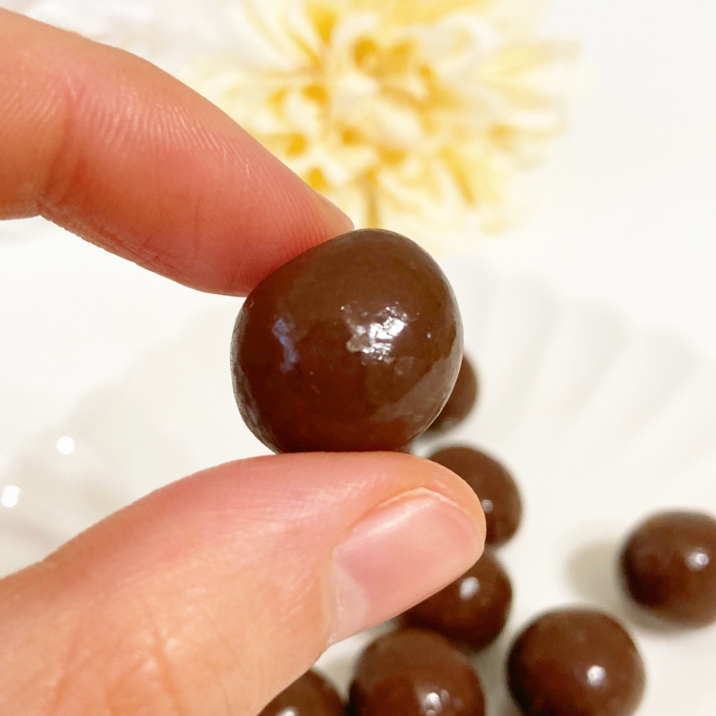DAISO（ダイソー）のおすすめチョコ「グミinチョコ いちごグミ＆ミルクチョコレート」と「グミinチョコ マスカットグミ＆ミルクチョコレート」