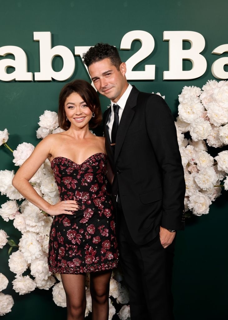 Sarah Hyland and Wells Adams