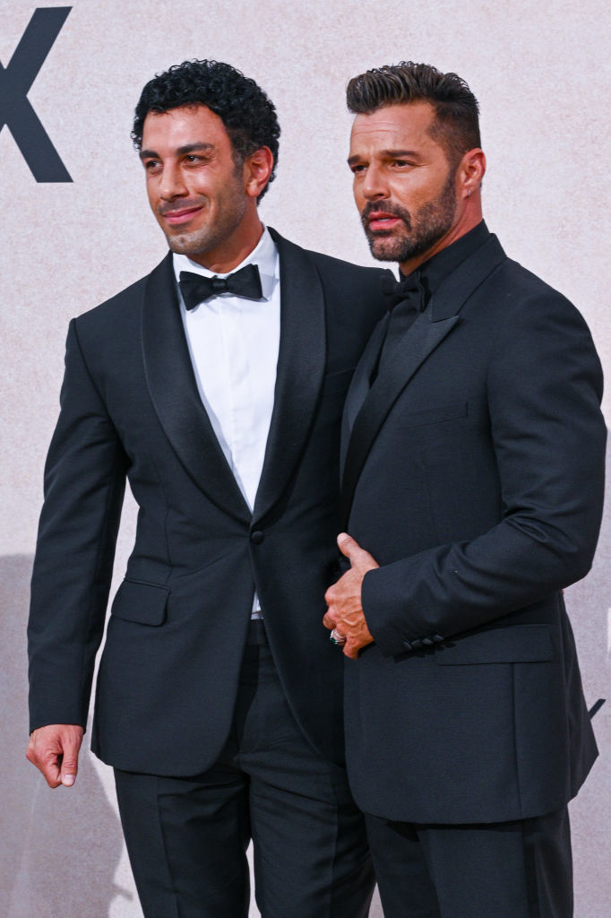 Jwan Yosef and Ricky Martin