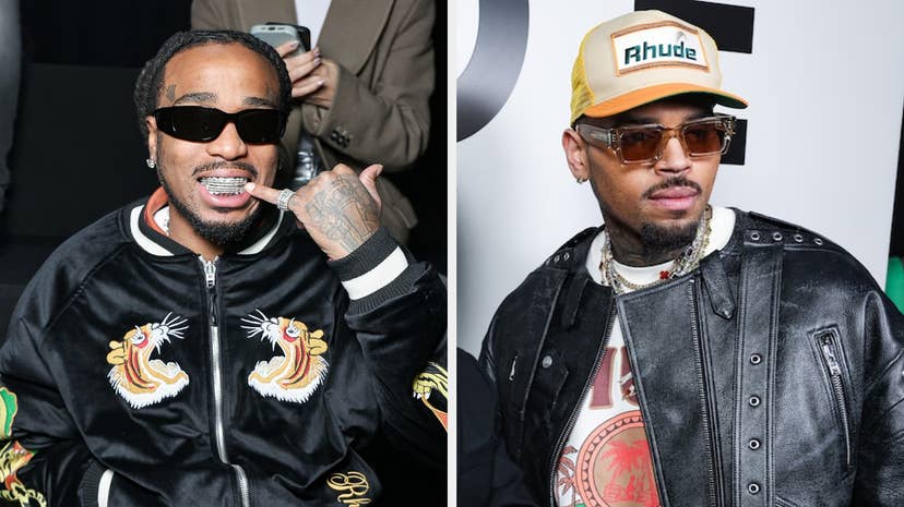 Chris Brown Maintains Quavo Beef Despite Paris Fashion Week Seating ...