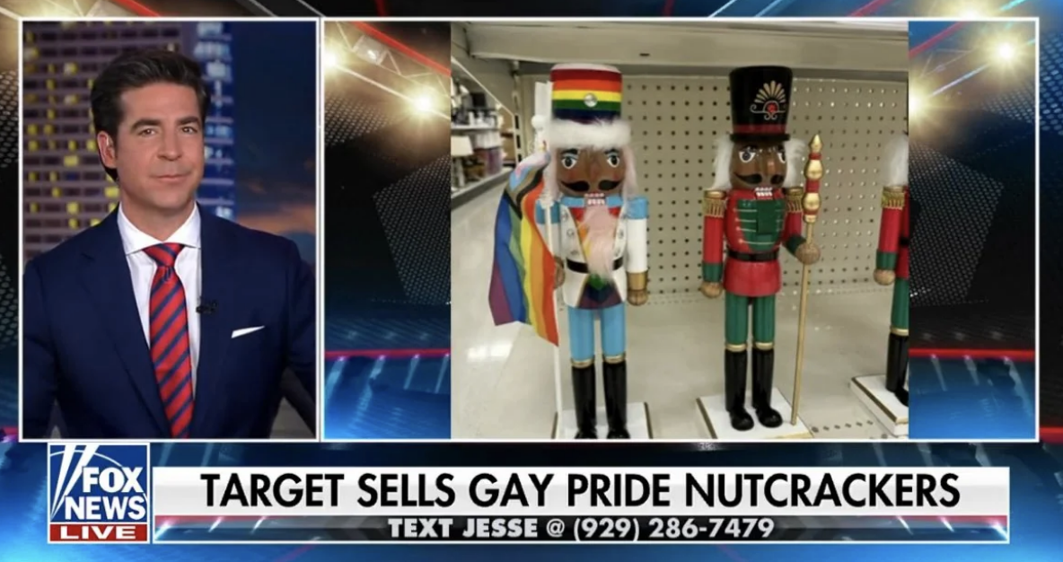 &quot;Target sells gay pride nutcackers&quot;