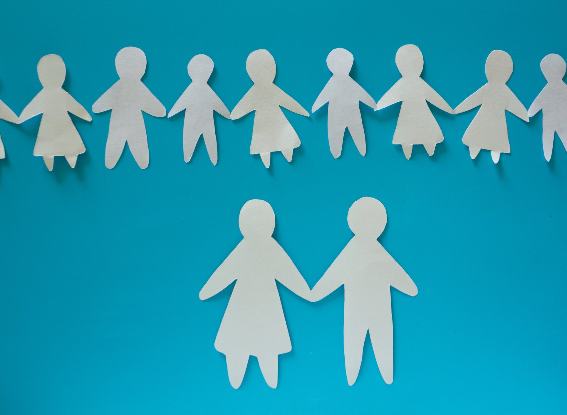 People made of paper