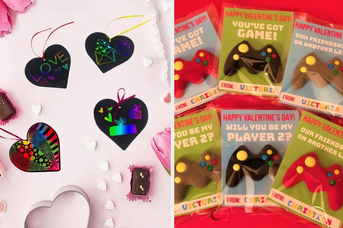 JOYIN 36 Pieces Valentines Day Gift Cards with 3D Dessert Erasers for Kid Classroom Valentines Day Cards, Party Favor Toy Card Party Favor, Classroom