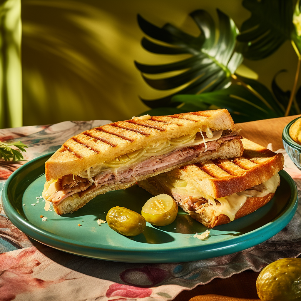 a cubano sandwich