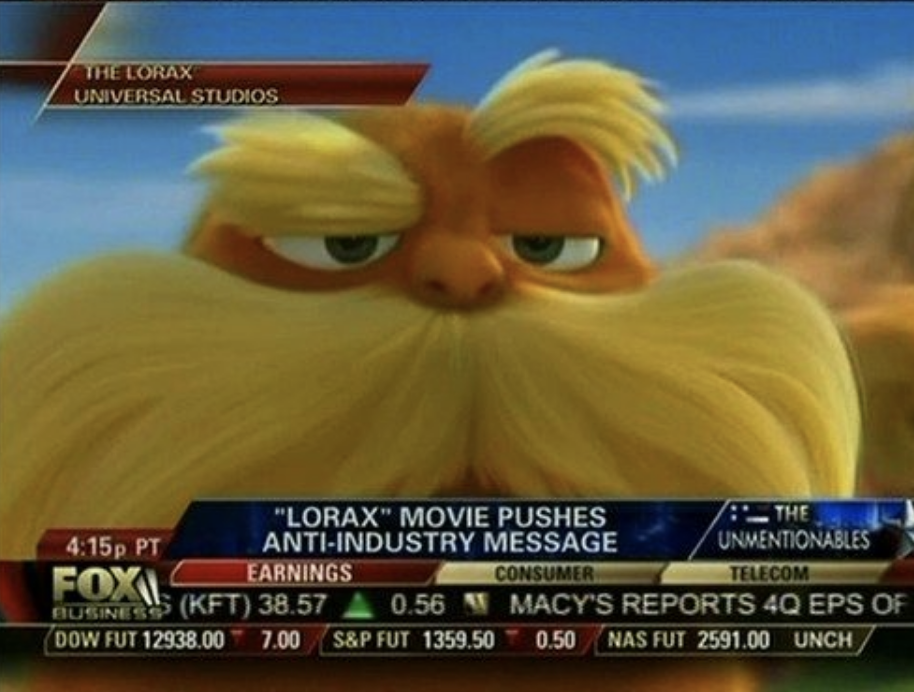 Lorax on Fox News