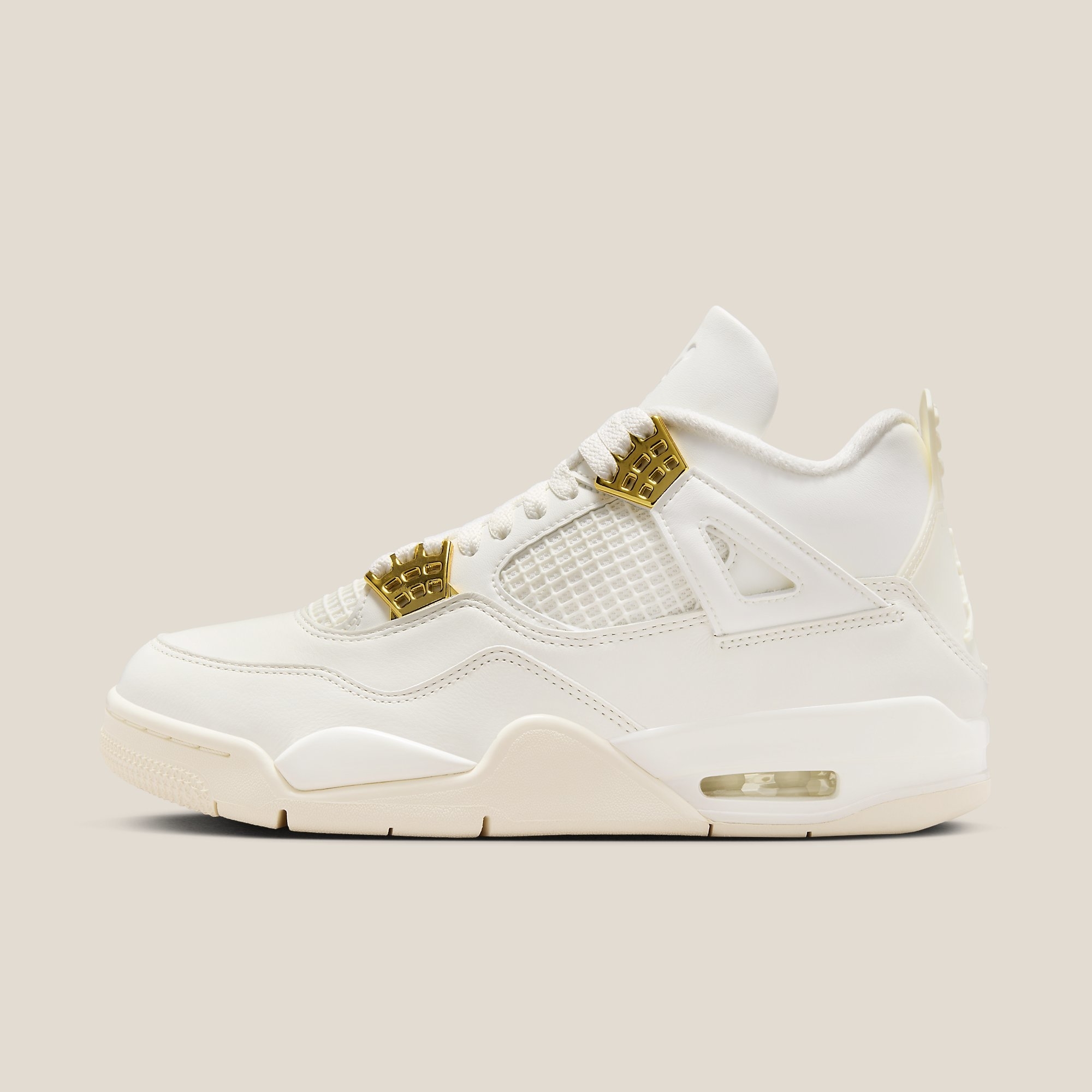 Air jordan retro store 4 gold