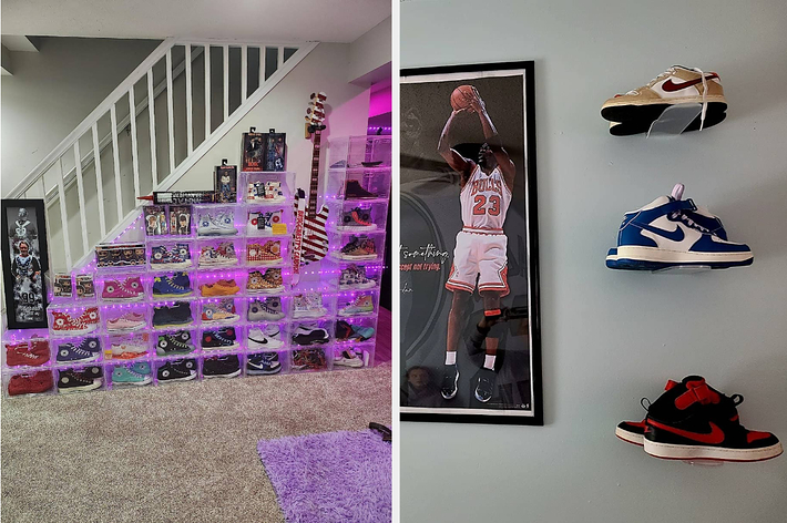 This Sneakerhead Got Really Creative With His Own DIY Shoebox Tower, Sneaker display on a budget 🔥 (via motivatedbymylan/IG) Follow B/R Kicks  for more:  By Bleacher Report