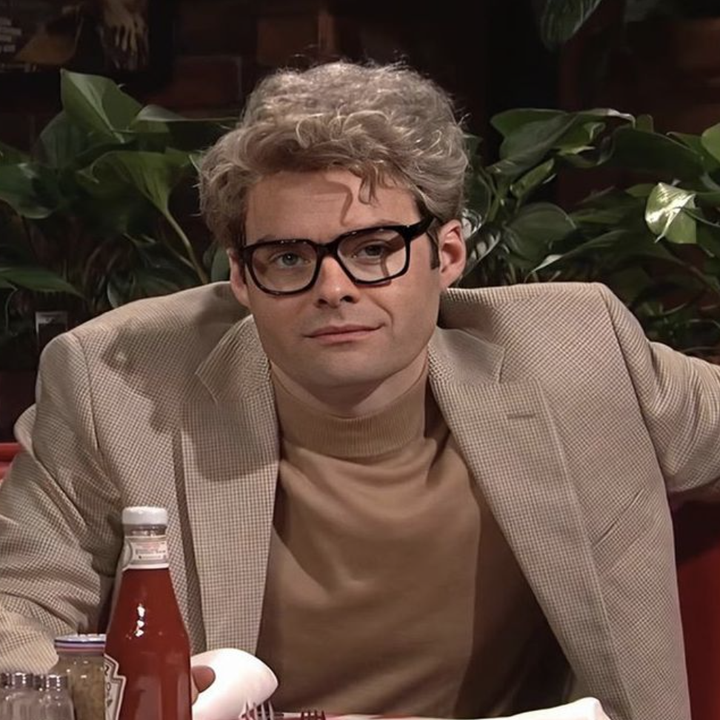 SideBySide Of Elle Fanning And Bill Hader As Twins
