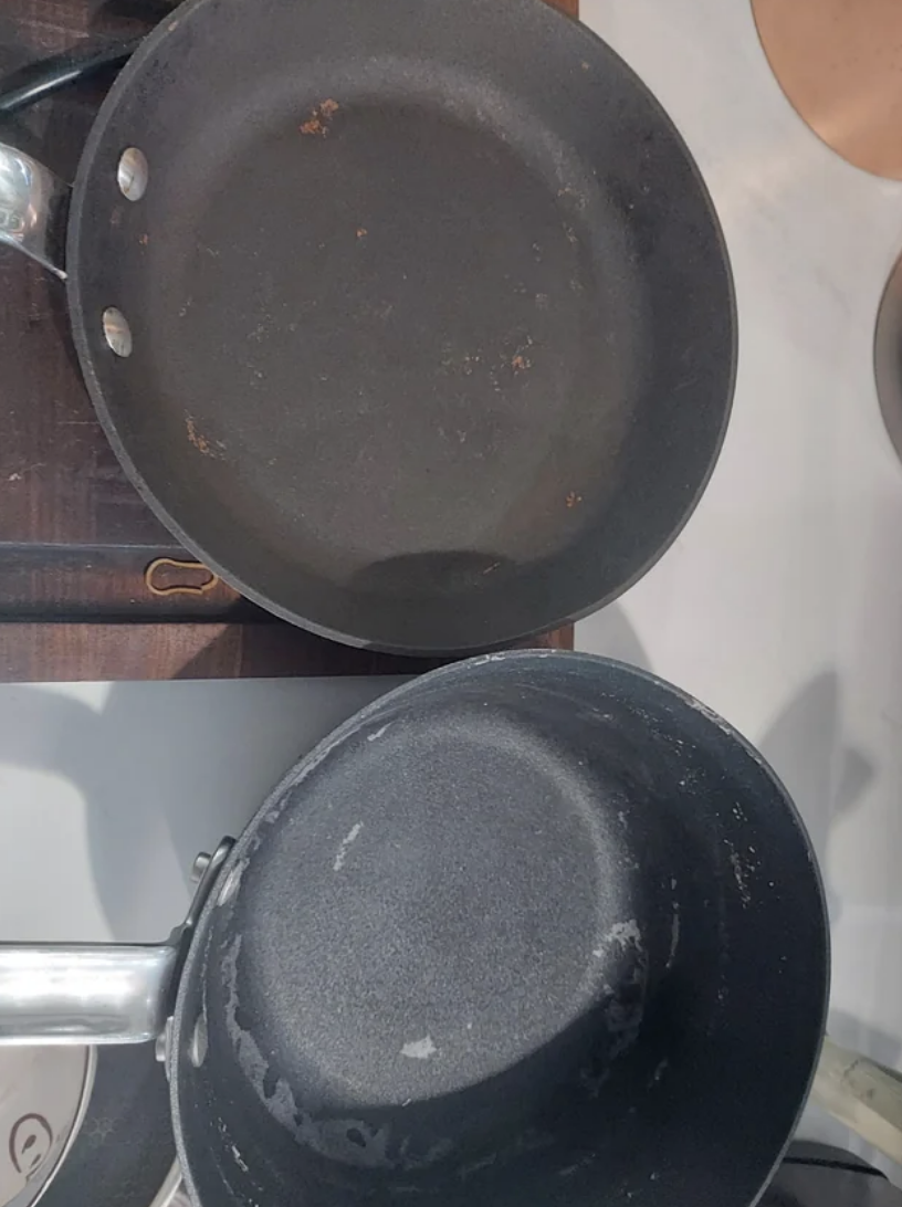 a dirty pan