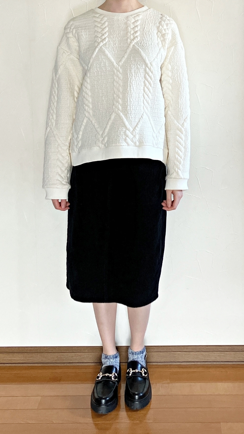 セットアップ】ZARA キルティング スウェット トップス & スカート L