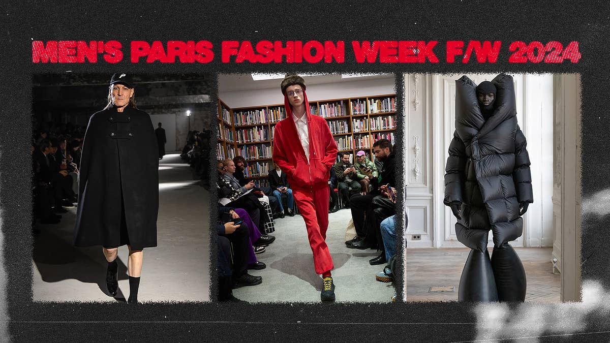 From veterans like Junya Watanabe to some of our new favorites like 4SDESIGNS, here are the top shows from Paris Fashion Week Men's Fall/Winter 2024.