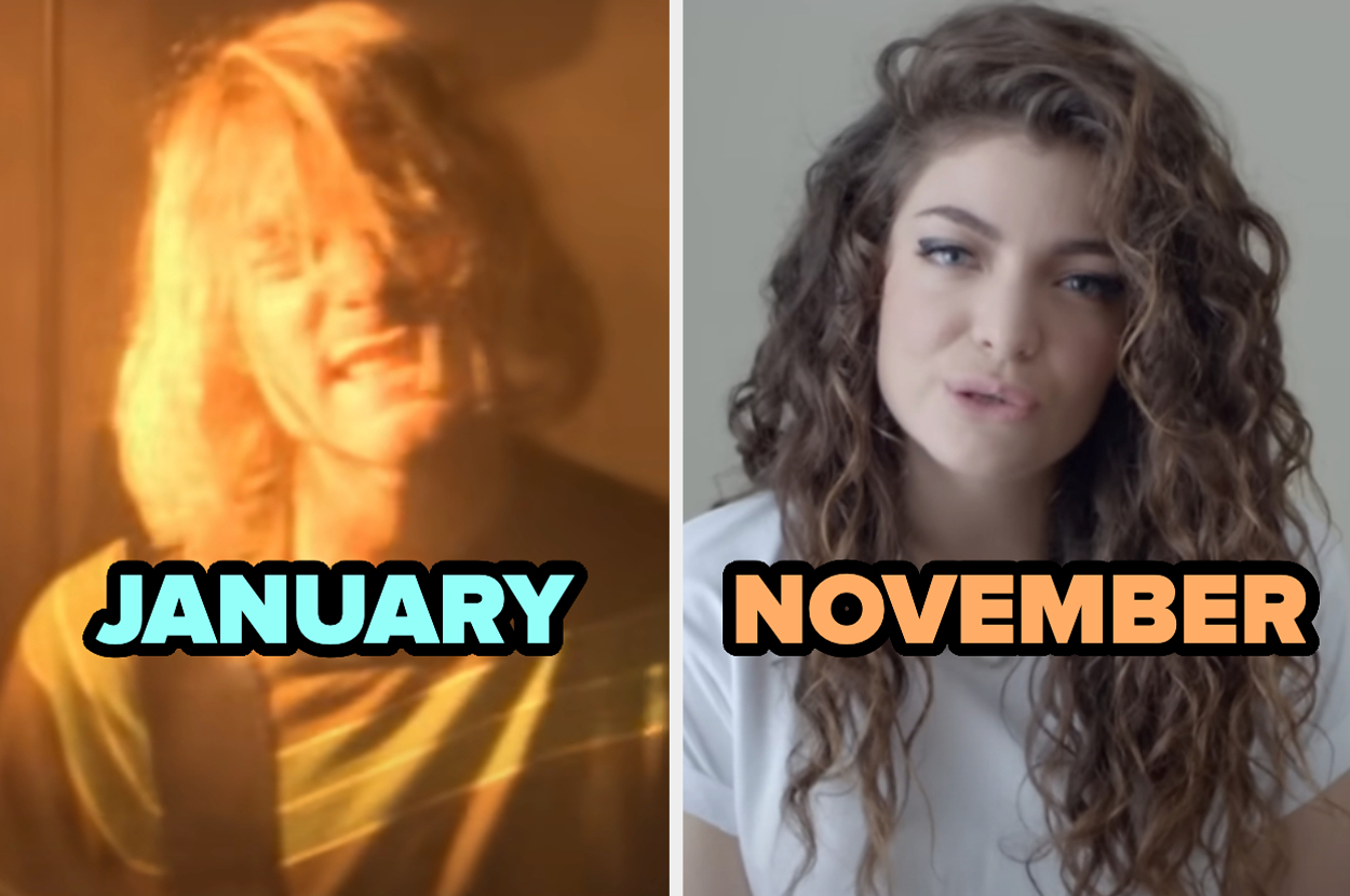 Isn't It Strange How We Can Guess Your Birth Month Based On Your Song
Choices?
