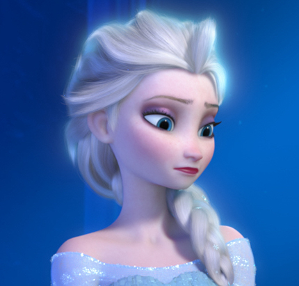 Elsa from "Frozen"