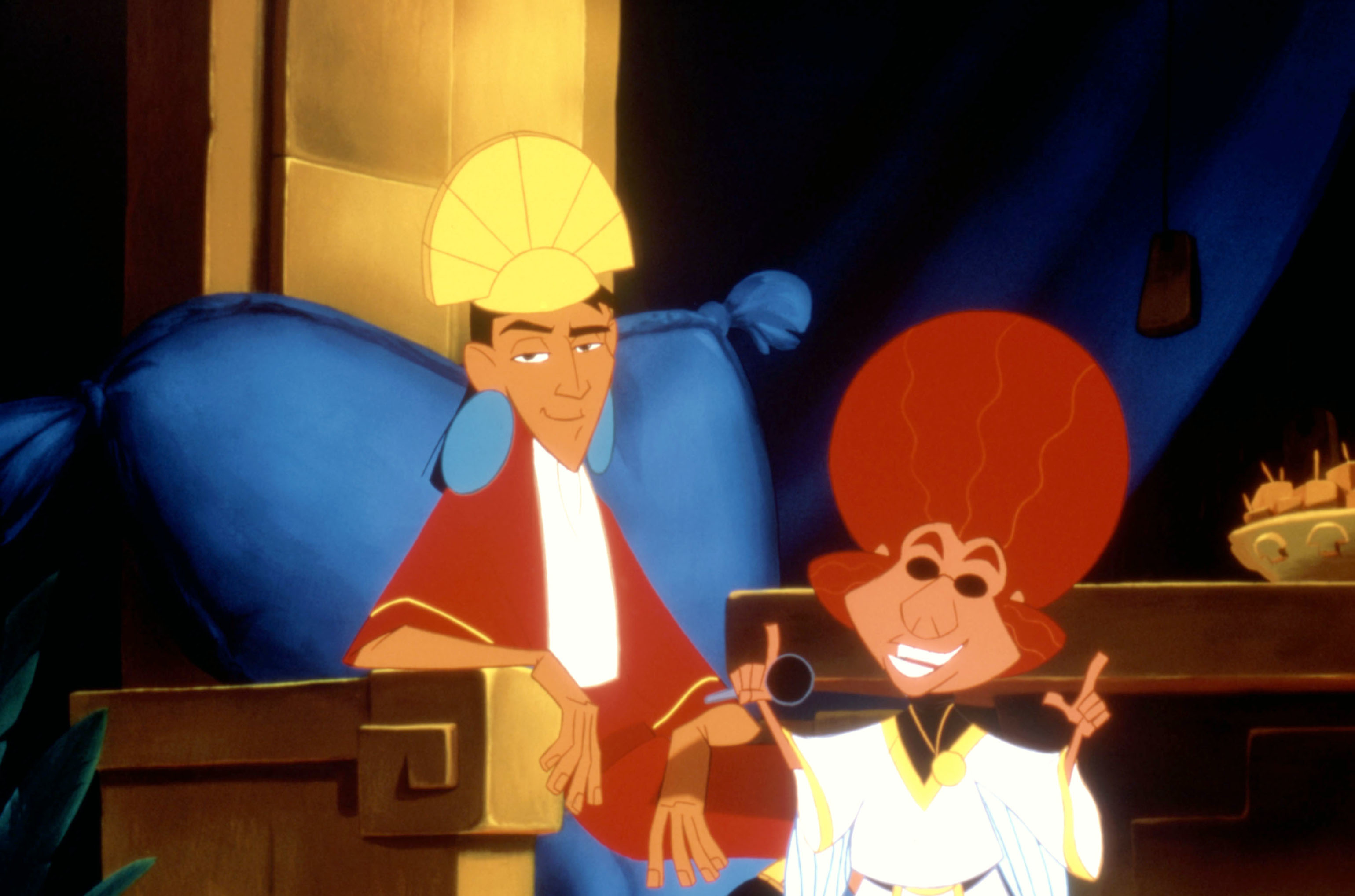 Screenshot from "The Emperor's New Groove"