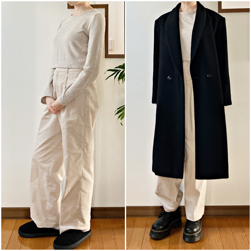 GLOBAL WORL（グローバルワーク）のおすすめボトムス「ウツクシルエットコーデュロイワイドパンツ」