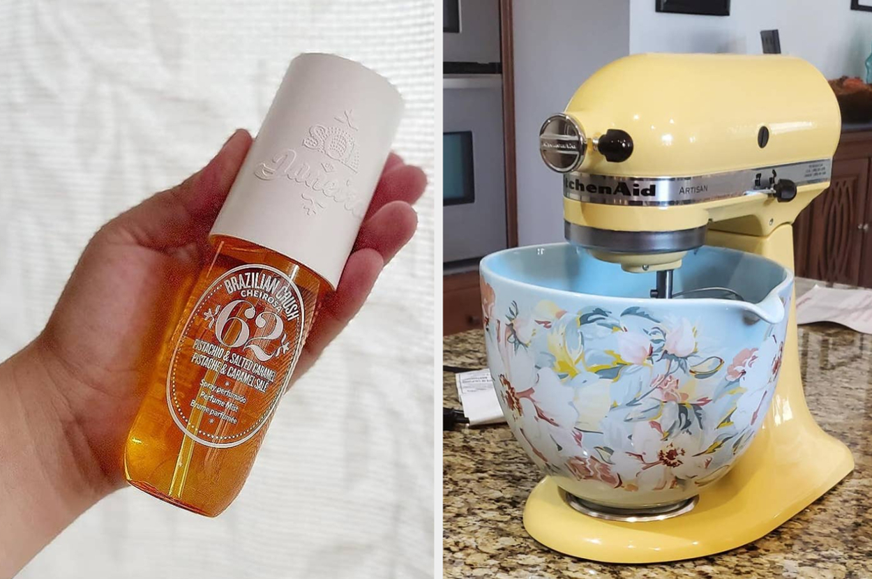 From pillows that'll make your bedroom feel like a luxury hotel, to a TikTok-popular fragrance mist, to a genius ice cream maker — it's time to treat yourself.