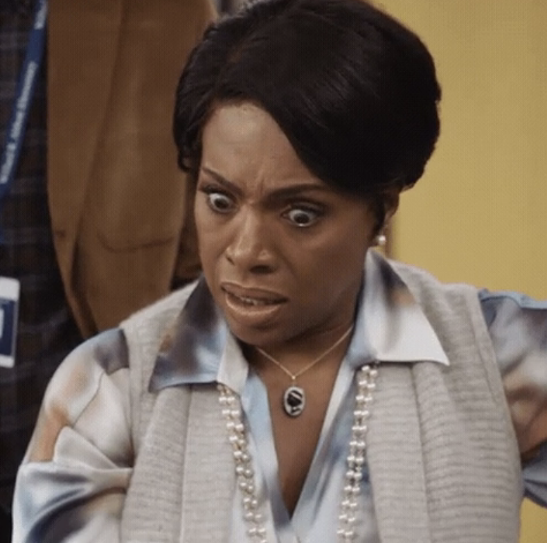 Sheryl Lee Ralph on &quot;Abbott Elementary&quot; looking shocked