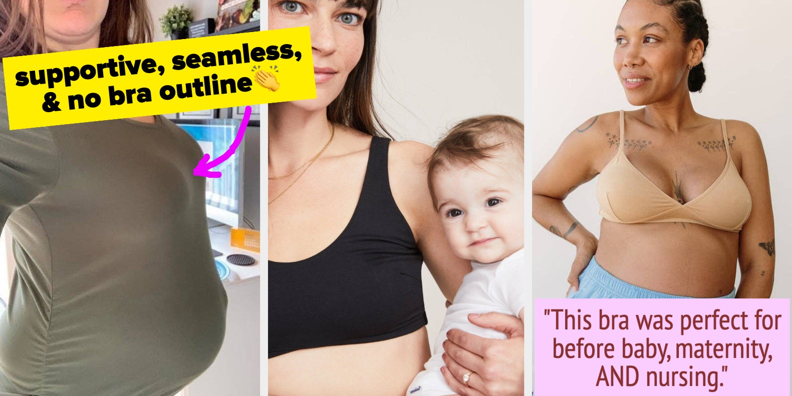 Women's Sports Bras Breastfeeding Strip Comfort Maternity Seamless Soft  Pregnancy Wireless Bra for Women Beige XXL